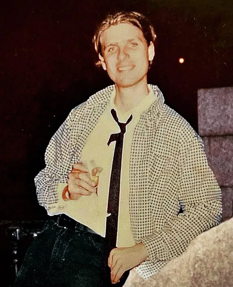 Champagne on the Victoria Embankment - July 1987
